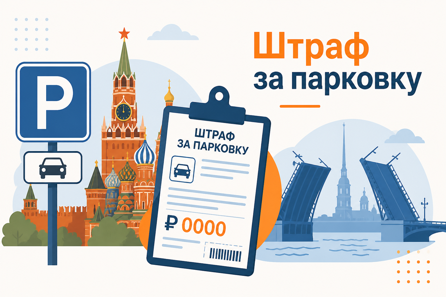 Парковочный штраф — отдельный контур: городской орган, не подразделение ГИБДД