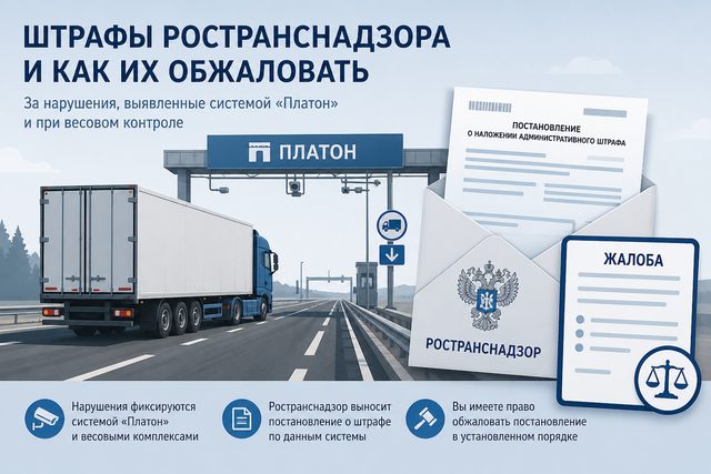 Как обжаловать штраф Ространснадзора: адреса, онлайн, срок