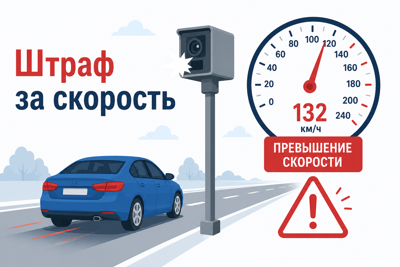 Камера фиксирует время, место и скорость — жалоба без фактов редко отменяет постановление